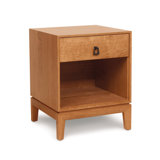 Mansfield 1 - Drawer Solid Wood Nightstand