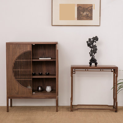 Log Zen Simple Accent Cabinet