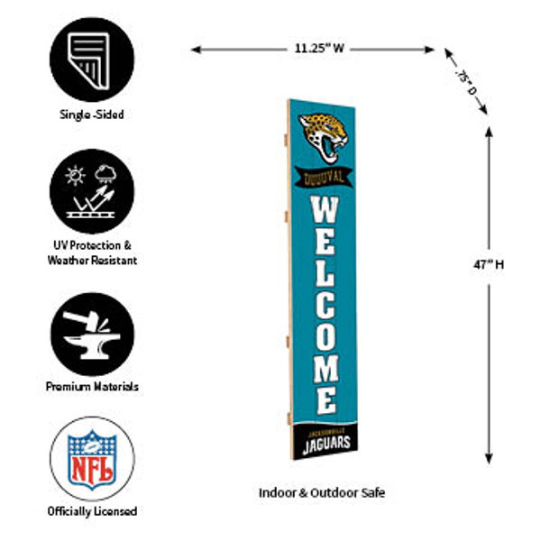 Officially Licensed NFL Washington Commander Welcome Gnomes Wall