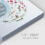 «Christmas Folk Owl» sur toile-657151575