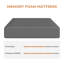 Matelas en mousse viscoélastique gélifiée 12 po - Garantie de 10 ans, CertiPUR-US, certifié OEKO-TEX-110924874-110924872