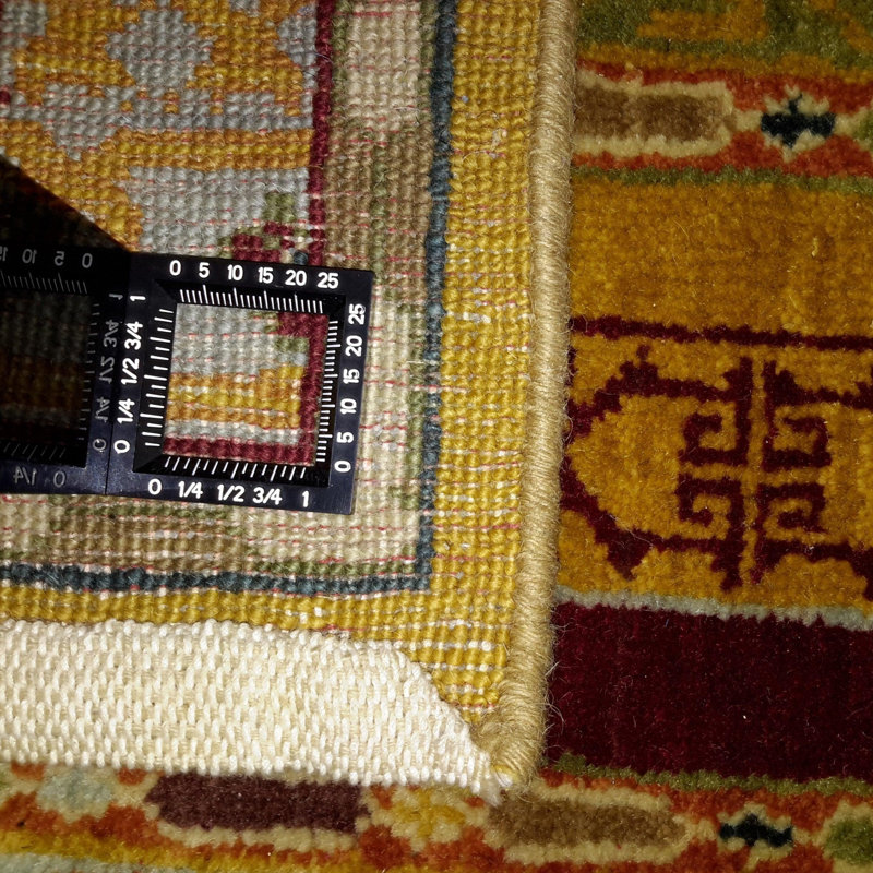 Canvello Hand Made Casual All Over Indo Gabbeh Rug - 5'9'' X 8'0''