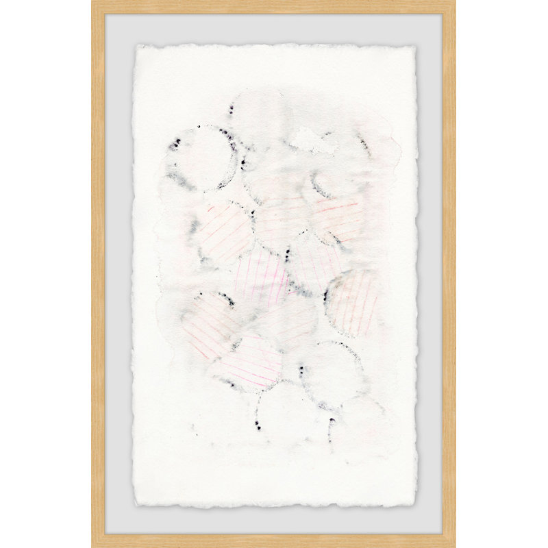 Grey Honeycomb - Single Picture Frame Painting, 30 cm H x 20 cm W x 4 cm D