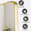 Miroir de salle de bain rectangulaire 1,18 po-96177572-96281995
