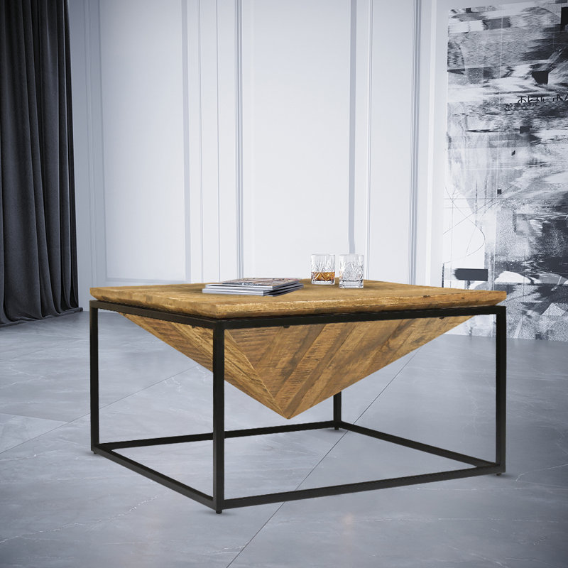Sudbury Solid Wood Enclosed Coffee Table