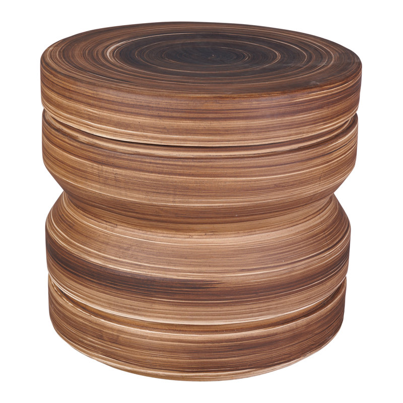 Table d'appoint en céramique Provence Signature, Crème, crème