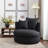 40" Wide Down Fill Cushions Fully Assembled Swivel Barrel Chair in Revolution Performance Fabric-368330767