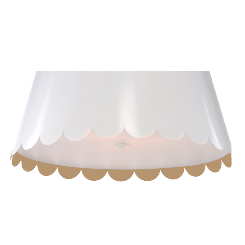 Luminaire suspendu Coastal Empire, Bleu ciel, H 13 po x l 29 po x P 29 po