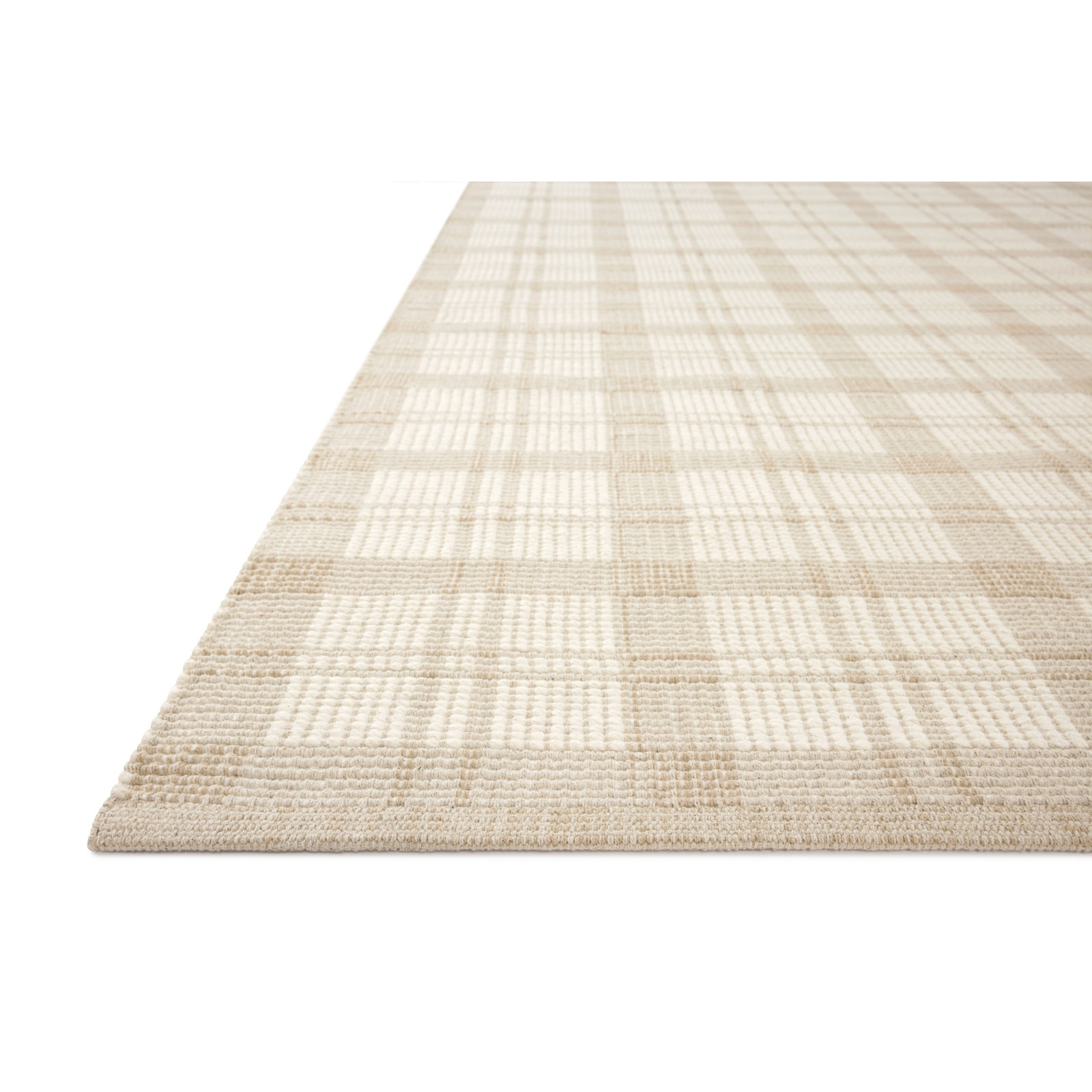Ryder Beige / Ivory Area Rug, Rectangle 9'3" x 13'