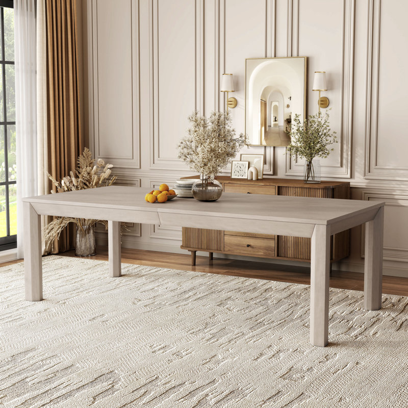 Schell Extendable Dining Table, Brown