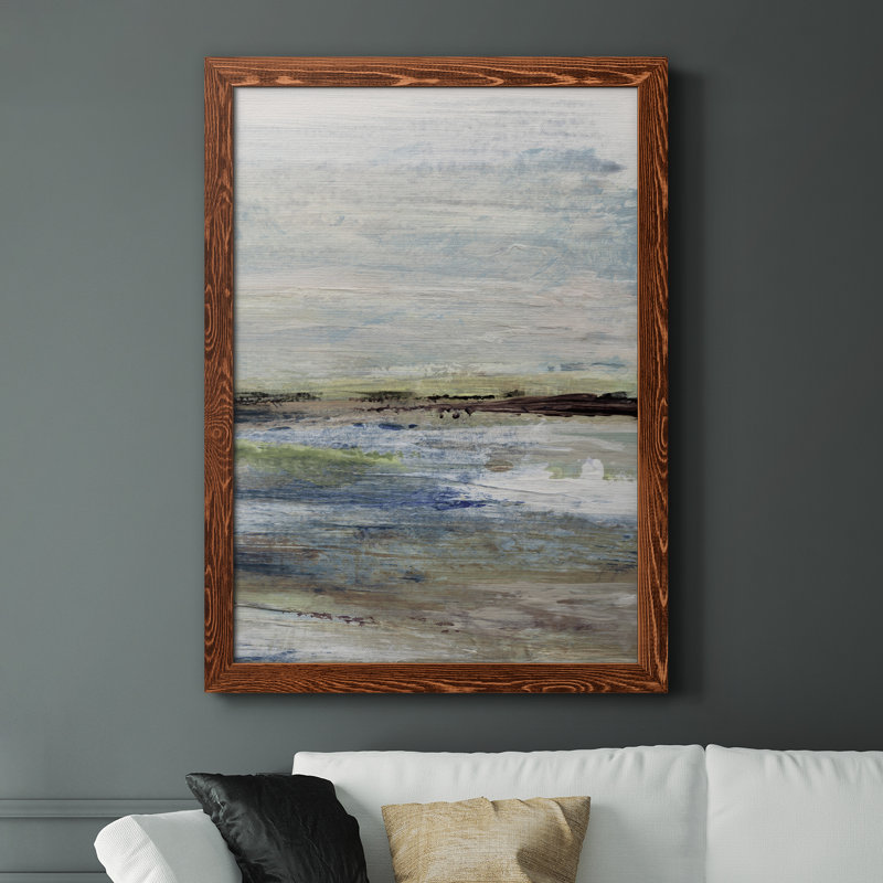 Wetlands II - Peinture sur toile encadrée, H 37,5 po x l 27,5 po x P 1,5 po, Érable
