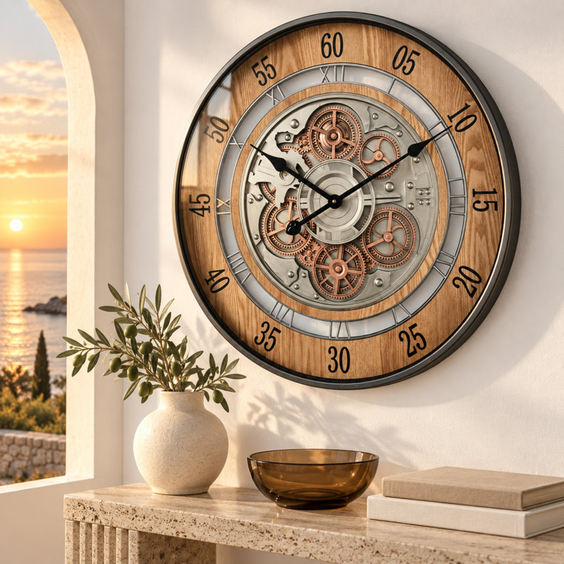 Metal Wall Clock