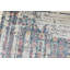 Tapis oriental moderne tissé à la main en viscose bleue 8 pi 2 po x 9 pi 11 po Modern