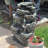 Wahl Weather Resistant Floor Fountain with Light