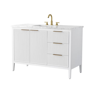 Bilroy 48" Pine Single Bathroom Vanity