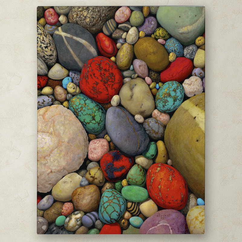 «Shallows of Treasure Creek», reproduction de photo sur toile tendue, H 24 po x l 18 po x P 2 po