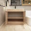Meuble-lavabo simple 36 po avec plateau en céramique Navay-1897072217