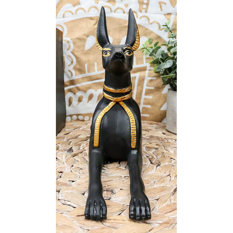 Statue de chien Deltrice Anubis