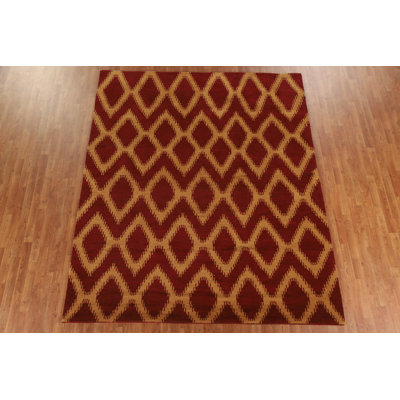 Chevron Gabbeh Oriental Area Rug 8x10