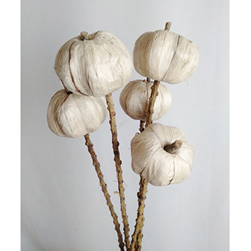 23.5" Pumpkin Pod Twig Stem for Holiday Decor