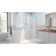 Unidoor-X 72" W x 72" H Hinged Frameless Shower Door with ClearMax™ Technology