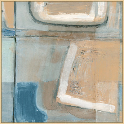 Distressed Shapes 2 Painting by Lillian August