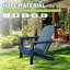 Chaise Adirondack en PEHD durable avec porte-gobelet, conception pliable pour un rangement facile et une utilisation toutes saisons-1745844504
