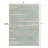 Kaylonie Modern Berber Stripe Cream/Turquoise Rug-1885436900