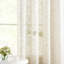 Paire de rideaux semi-transparents en polyester Vetha