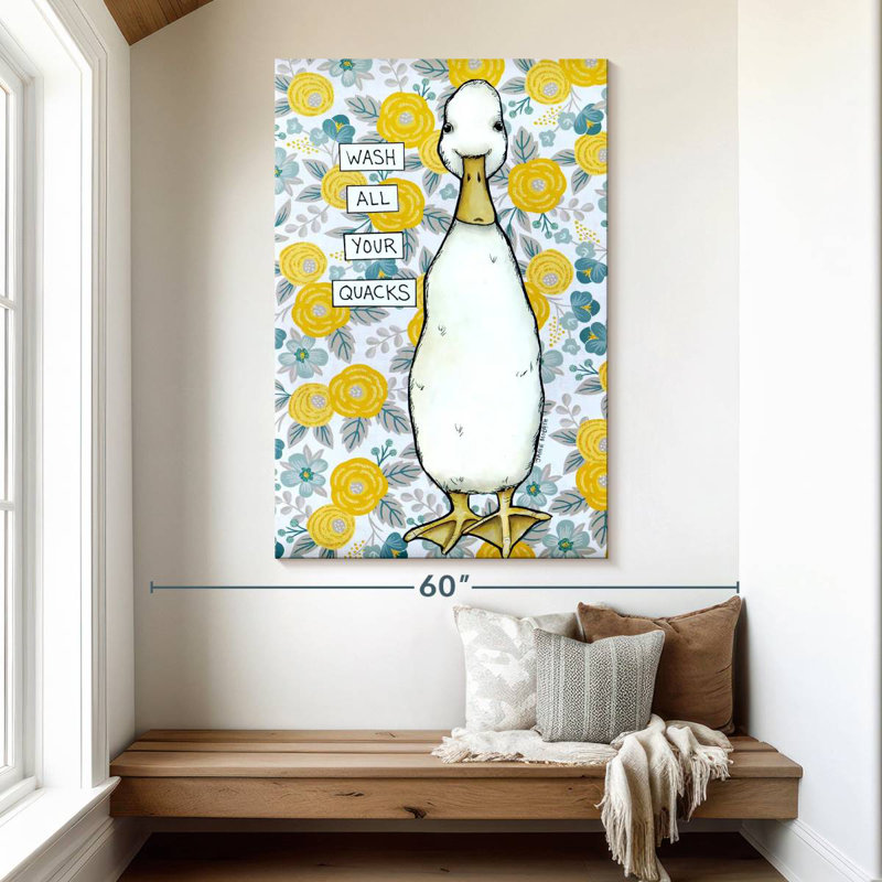 Brampt Quacks, 51" H x 34" W