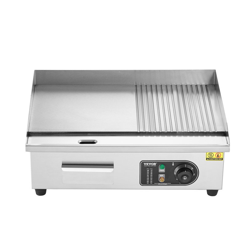 Barbecue électrique antiadhésif 21 po VEVOR