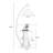White + Nut-brown Fabric + Solid Wood + Iron Free form Floor Lamps