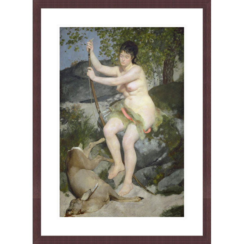 «Diana» par Pierre-Auguste Renoir, impression giclée encadrée, H 29,5 po x l 21,56 po