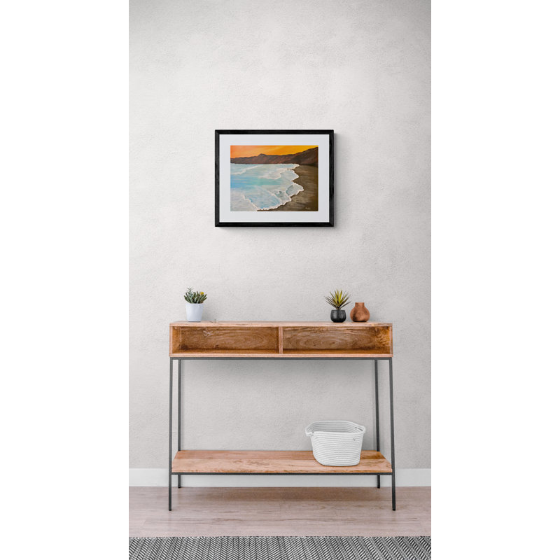 Fleurs d'eau par Alicia Lopez, H 17,25 po x l 21,25 po x P 0,875 po