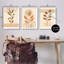 Beige Boho Sprouts, impression sur bois, 3 pièces-93786948-93786949
