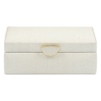 Faux Leather and Plastic Jewellery Box