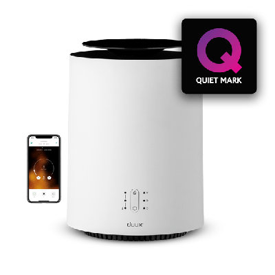 Duux 1800W 0 BTU Electric Compact Space Heater with Adjustable Thermostat