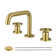 Widespread 2-handle Bathroom Faucet with Drain Assembly