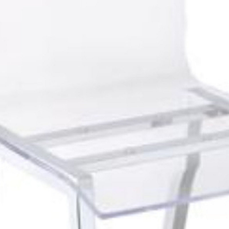 Chaise d'appoint en métal Simoneaux