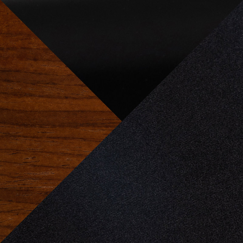 Contemporary Counter Stool, Noir
