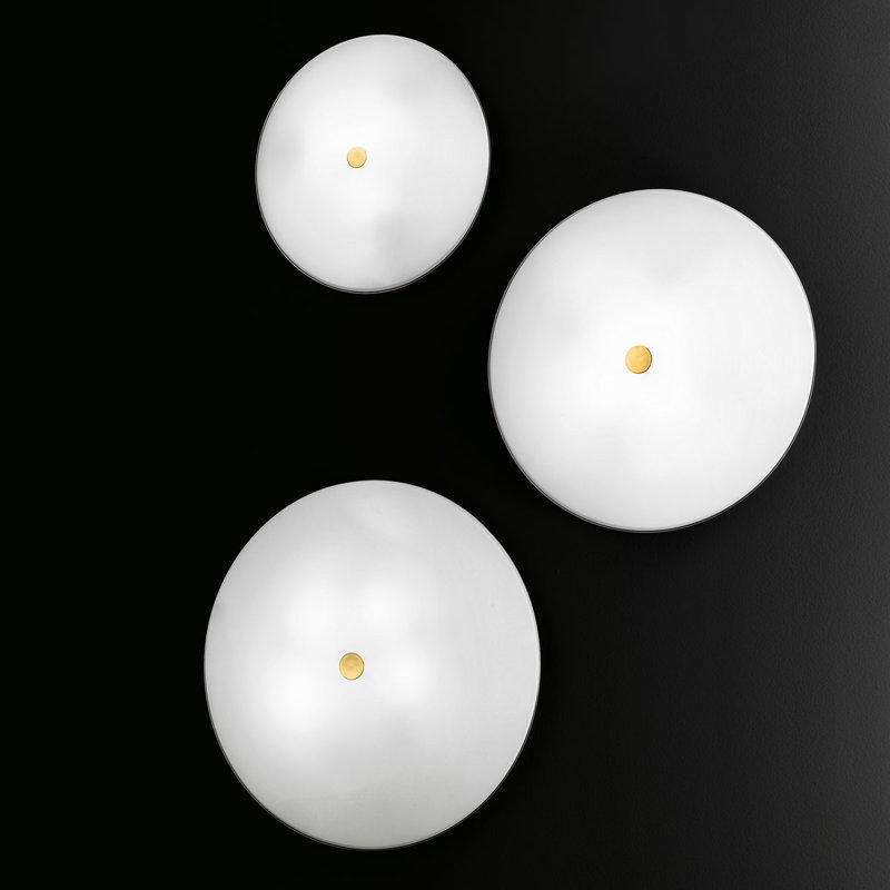 Anello Bianca 5 Light Flush Ceiling Light, 8 cm H x 42 cm W