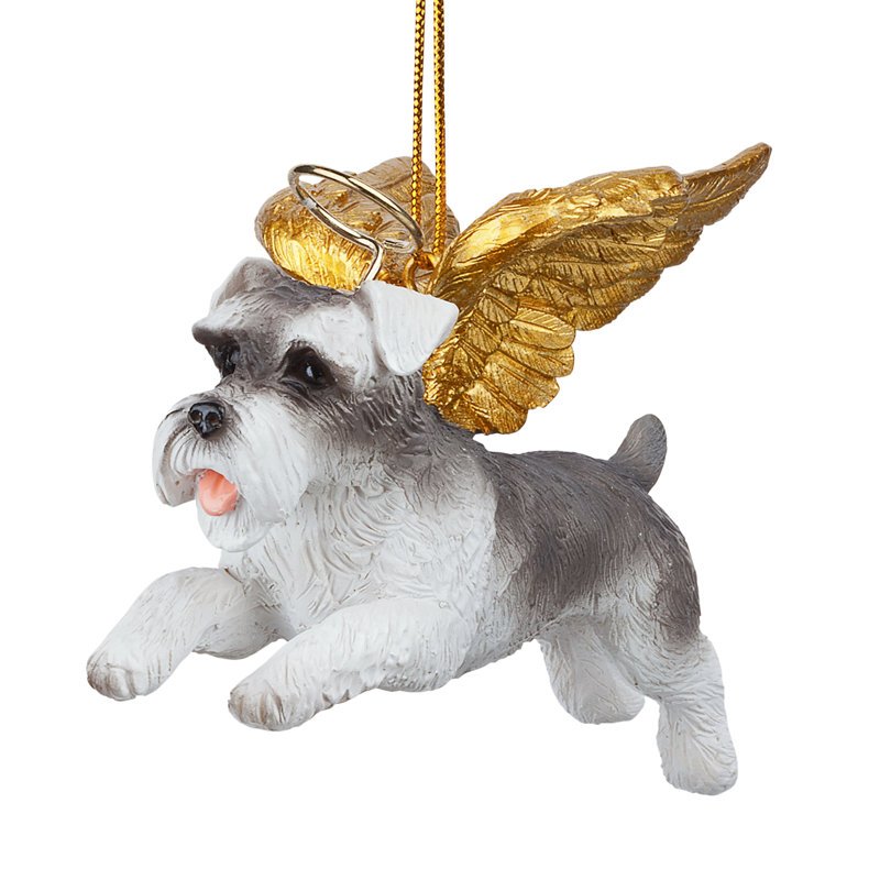 Dog Angel Holiday Ornament