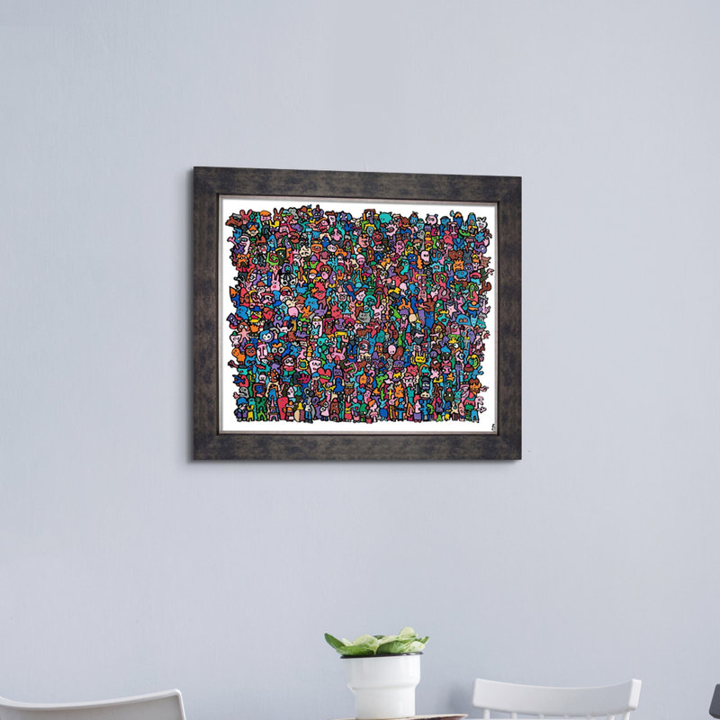 «Photo De Classe» par Provost Fabien, reproduction d'art sur toile encadrée, H 20 po x l 24 po x p 2 po