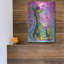 Bungalow Rose «Aminal Bebees - Giraffe Chilin» par Dean Russo, art mural en métal-457172961