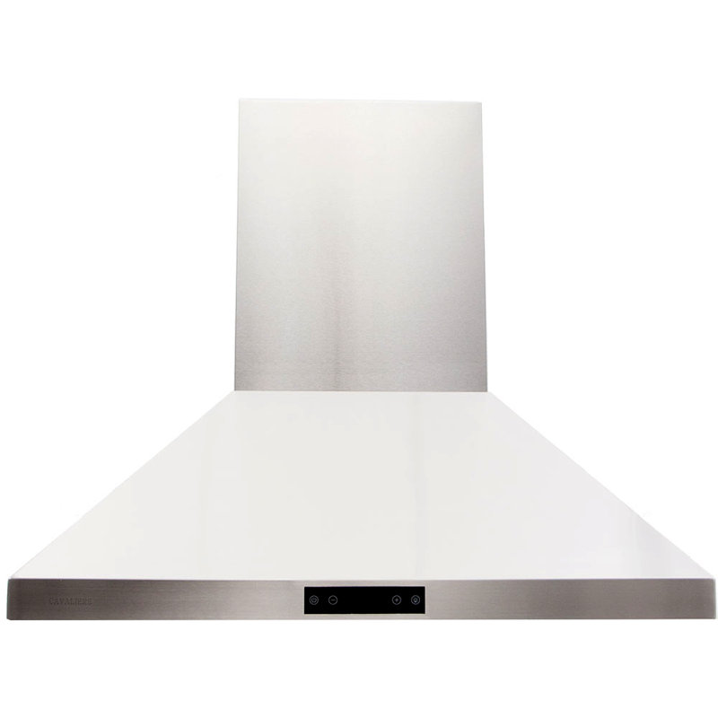 Cavaliere 30" Stainless Steel 600 CFM Ducted (Vented) Wall Range Hood with Baffle Filter