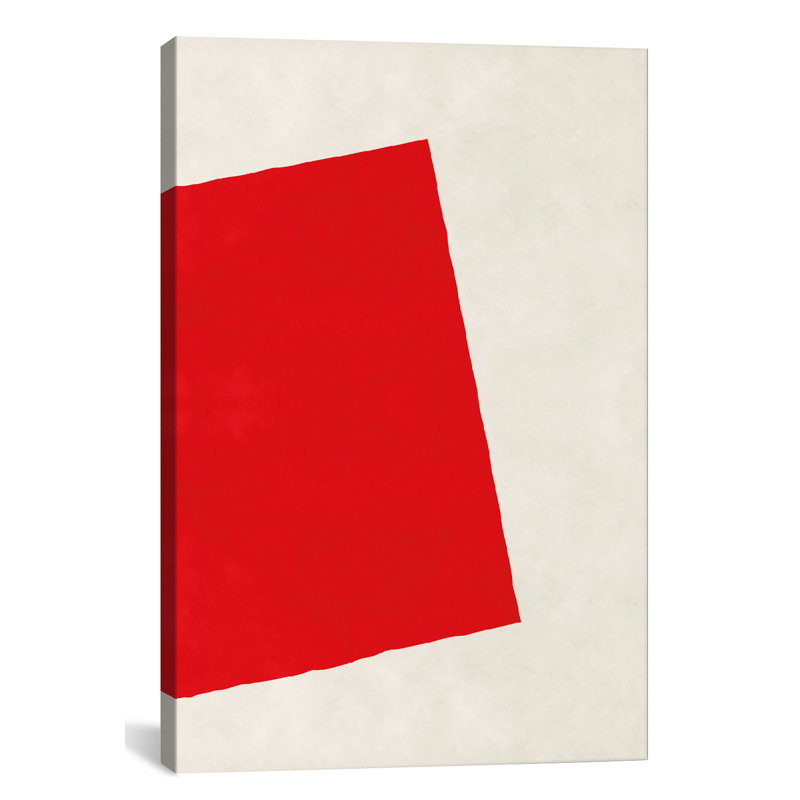 'Modern Square' Graphic Art on Canvas, 26" H x 18" W x 1.5" D