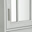 Ensemble de meuble-lavabo double 85 po avec miroir Abshire-81716217