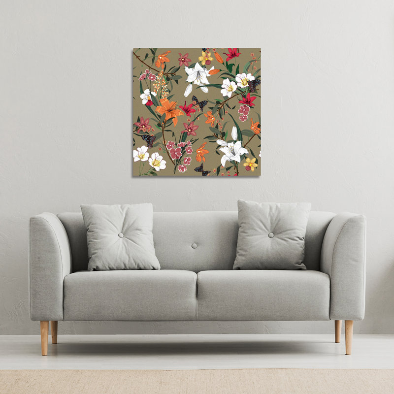 No Title by Andrew Lee - Wrapped Canvas Print