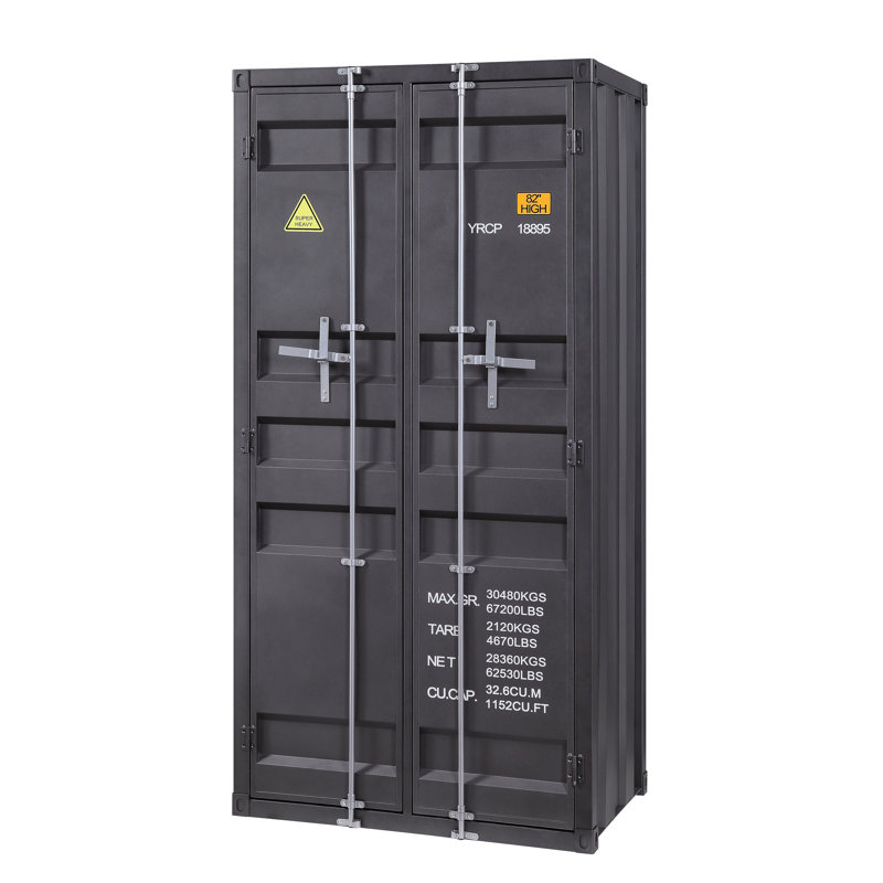 Armoire Cargo, Métal industriel