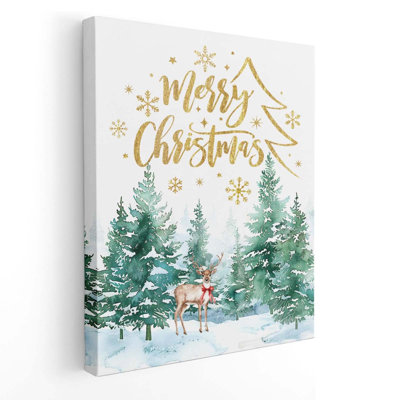 1 Piece Wrapped Canvas Wall Art